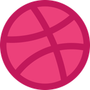 پیش‌نمایش فایل dribbble-3771009 از پک لوگو اجتماعی