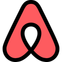 پیش‌نمایش فایل airbnb-3771122 از پک لوگو اجتماعی