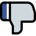 پیش‌نمایش فایل dislike-3771136 از پک لوگو اجتماعی