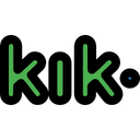 پیش‌نمایش فایل kik-3771166 از پک لوگو اجتماعی
