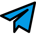 پیش‌نمایش فایل telegram-plane-3771091 از پک لوگو اجتماعی