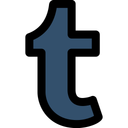 پیش‌نمایش فایل tumblr-3771095 از پک لوگو اجتماعی