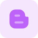پیش‌نمایش فایل blogger-3771233 از پک لوگو اجتماعی