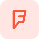 پیش‌نمایش فایل foursquare-3771252 از پک لوگو اجتماعی