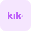 پیش‌نمایش فایل kik-3771271 از پک لوگو اجتماعی