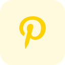 پیش‌نمایش فایل pinterest-3771290 از پک لوگو اجتماعی