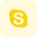 پیش‌نمایش فایل skype-3771301 از پک لوگو اجتماعی