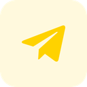 پیش‌نمایش فایل telegram-plane-3771313 از پک لوگو اجتماعی