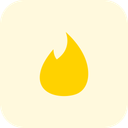 پیش‌نمایش فایل tinder-3771198 از پک لوگو اجتماعی