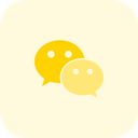 پیش‌نمایش فایل wechat-3771215 از پک لوگو اجتماعی