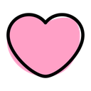 پیش‌نمایش فایل badoo-heart-3771359 از پک لوگو اجتماعی