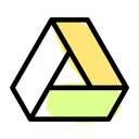 پیش‌نمایش فایل google-drive-3771389 از پک لوگو اجتماعی