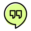 پیش‌نمایش فایل google-hangouts-3771390 از پک لوگو اجتماعی