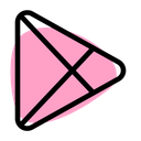 پیش‌نمایش فایل google-play-3771393 از پک لوگو اجتماعی