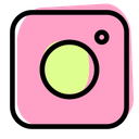 پیش‌نمایش فایل instagram-3771397 از پک لوگو اجتماعی