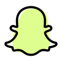 پیش‌نمایش فایل snapchat-3771316 از پک لوگو اجتماعی