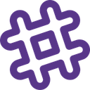پیش‌نمایش فایل slack-hash-3771666 از پک لوگو اجتماعی