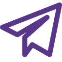 پیش‌نمایش فایل telegram-plane-3771677 از پک لوگو اجتماعی