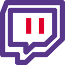 پیش‌نمایش فایل twitch-3771682 از پک لوگو اجتماعی