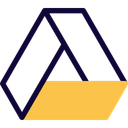 پیش‌نمایش فایل google-drive-3771854 از پک لوگو اجتماعی