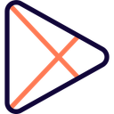 پیش‌نمایش فایل google-play-3771858 از پک لوگو اجتماعی