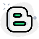 پیش‌نمایش فایل blogger-3771585 از پک لوگو اجتماعی