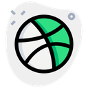 پیش‌نمایش فایل dribbble-3771595 از پک لوگو اجتماعی