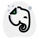 پیش‌نمایش فایل evernote-3771598 از پک لوگو اجتماعی