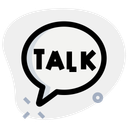 پیش‌نمایش فایل kakaotalk-3771621 از پک لوگو اجتماعی