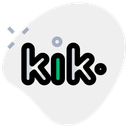پیش‌نمایش فایل kik-3771623 از پک لوگو اجتماعی