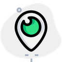 پیش‌نمایش فایل periscope-3771638 از پک لوگو اجتماعی