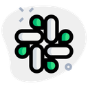 پیش‌نمایش فایل slack-3771655 از پک لوگو اجتماعی