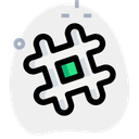 پیش‌نمایش فایل slack-hash-3771654 از پک لوگو اجتماعی