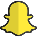 پیش‌نمایش فایل snapchat-3771541 از پک لوگو اجتماعی