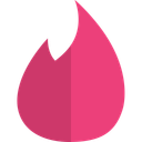 پیش‌نمایش فایل tinder-3771434 از پک لوگو اجتماعی