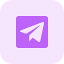 پیش‌نمایش فایل telegram-plane-3775512 از پک لوگو اجتماعی