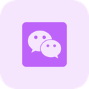 پیش‌نمایش فایل wechat-3775530 از پک لوگو اجتماعی