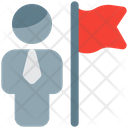 پیش‌نمایش فایل man-flag-3982596 از پک کاربر مرد
