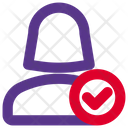 پیش‌نمایش فایل user-check-4136247 از پک کاربر زن