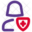پیش‌نمایش فایل user-shield-4136319 از پک کاربر زن