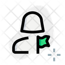 پیش‌نمایش فایل user-flag-4136155 از پک کاربر زن