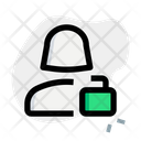 پیش‌نمایش فایل user-unlock-4136223 از پک کاربر زن