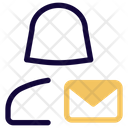 پیش‌نمایش فایل user-mail-4136397 از پک کاربر زن