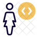 پیش‌نمایش فایل developer-4282823 از پک کاراکتر تمام‌قد زن