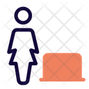 پیش‌نمایش فایل online-profile-4282907 از پک کاراکتر تمام‌قد زن