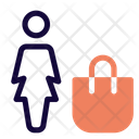 پیش‌نمایش فایل user-shopping-bag-4282882 از پک کاراکتر تمام‌قد زن