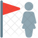 پیش‌نمایش فایل user-flag-4282064 از پک کاراکتر تمام‌قد زن