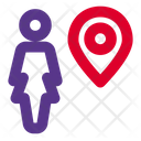 پیش‌نمایش فایل user-location-4282740 از پک کاراکتر تمام‌قد زن