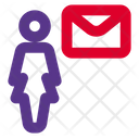 پیش‌نمایش فایل user-mail-4282746 از پک کاراکتر تمام‌قد زن
