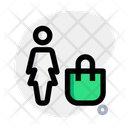 پیش‌نمایش فایل user-shopping-bag-4282663 از پک کاراکتر تمام‌قد زن